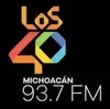 LOS40 Uruapan - 93.7 FM - XHENI-FM - Radiorama - Uruapan, MI