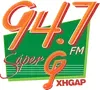 La Súper G (Zacatecas) - 94.7 FM - XHGAP-FM - Grupo Plata Zacatecas - Zacatecas, ZA