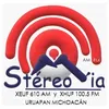 Stereo Mía (Uruapan) - 100.5 FM / 610 AM - XHUF-FM / XEUF-AM - Radiorama - Uruapan, Michoacán