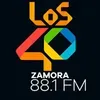 LOS40 Zamora - 88.1 FM - XHZN-FM - Grupo Radio Zamora - Zamora, MI