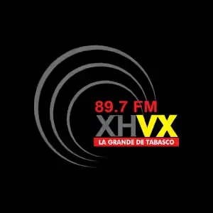 La Grande de Tabasco - 89.7 FM - XHVX-FM - Grupo VX - Comalcalco / Villahermosa, TB