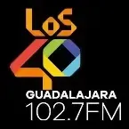 LOS40 Guadalajara - 102.7 FM - XEHL-FM - Radiópolis - Guadalajara, JC