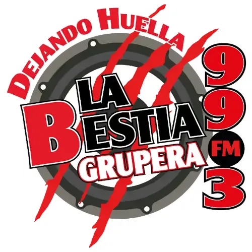 La Bestia Grupera (Chetumal) - 99.3 FM - XHQAA-FM - Luna Medios / Radiorama - Chetumal, QR